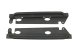 Jeep JK Rock Slider 07-18 Wrangler JK 2 Door Rubicon Steel Black Textured Powdercoat Fishbone Off...