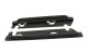 Jeep JK Rock Slider 07-18 Wrangler JK 2 Door Rubicon Steel Black Textured Powdercoat Fishbone Off...