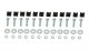 Jeep JK Rock Slider 07-18 Wrangler JK 4 Door Rubicon Steel Black Textured Powdercoat Fishbone Off...