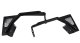 Jeep TJ Tube Fenders Front 3 Inch Flare 97-06 Wrangler TJ Steel Black Textured Powdercoat Fishbon...