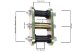 Front Greasable Shackles 76-86 Jeep CJ-7 Fishbone Offroad