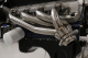 Shorty Exhaust Header 79-93 Ford Mustang 50 Hardware/Gaskets Incl Polished 304 Stainless Steel Py...