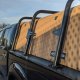 Frontier Bed Bar 23 Inch Softopper 05-22 Frontier 3 Set Bare Steel Heavy Metal Off-Road