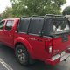 Frontier Bed Bar 23 Inch Softopper 05-22 Frontier 3 Set Bare Steel Heavy Metal Off-Road