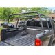 Frontier Bed Bar 23 Inch Softopper 05-22 Frontier 3 Set Bare Steel Heavy Metal Off-Road