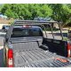Frontier Bed Bar 23 Inch Softopper 05-22 Frontier 3 Set Bare Steel Heavy Metal Off-Road