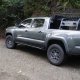 Tacoma Rock Sliders Bolt On 20 Degree Angle For 05-15 Tacoma Double Cab Short Bed Pair Heavy Meta...