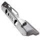 Bare Steel Nighthawk Front Bumper with Aluminum Skid for JK, JL, and JT - Bare Steel Artec Indust...