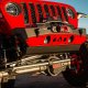 Bare Steel Nighthawk Front Bumper with Aluminum Skid for JK, JL, and JT - Bare Steel Artec Indust...