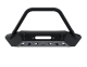 07-Up Jeep Wranger/Gladiator High Clearance Front Bumper With Hoop Powdercoat Black Steel