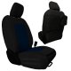 Jeep Seat Covers Wrangler JLU Tactical Front Seat Covers Black/Navy Pair - 4 Door For Mojave and ...