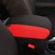 Jeep Gladiator Console Cover Padded For 19-Up Gladiator Red/Black Bartact