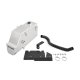 Aluminum Degas Tank, fits Ford 6.7L Powerstroke 2011-2019, Natural