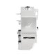 Aluminum Degas Tank, fits Ford 6.7L Powerstroke 2011-2019, Natural