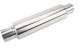 M-80 Series Muffler 2.5 in Round 14 in L Hardware Not Incl Polished 304 Stainless Steel Pypes Exh...
