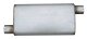 Race Pro Series Muffler 18 in 2.5 in Offset/Offset Hardware Not Incl Natural 409 Stainless Steel ...