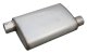 Street Pro Series Muffler 14 in 2.5 in Offset/Offset Hardware Not Incl Natural 409 Stainless Stee...