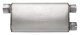 Violator Series Muffler 3 in Offset Inlet/2.5 in Dual Outlet 18 in L Hardware Not Incl Natural 40...