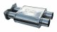 X-Box Muffler 2.5 in Replaces Center Resonator w/X-Pipe Muffler Gasket/Hardware/Clamps Incl Polis...