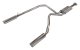 RAM Cat Back Exhaust System Pype Bomb For 19-24 Dodge Ram 1500 Split Rear Dual Exit 3 Inch Interm...