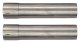 1966-71 Ford Fairlane 2.5 Inch X-Pipe Crossmember Back Rear Exit Exhaust No Mufflers Pypes Perfor...