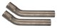1966-71 Ford Fairlane 2.5 Inch H-Pipe Crossmember Back Rear Exit Exhaust Turbo Pro Mufflers Pypes...