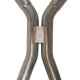 1966-71 Ford Fairlane 2.5 Inch H-Pipe Crossmember Back Rear Exit Exhaust Turbo Pro Mufflers Pypes...
