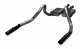 Cat Back Exhaust System 79-97 Mustang LX/GT Split Rear Dual Exit 2.5 in Intermediate And Tail Pip...