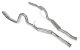 1979-2004 Mustang Pype Bomb Cat Back Exhaust System M80 Mufflers 409 Stainless Steel Pypes Perfor...
