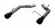 Axle Back System Split Rear Dual Exit Hardware Incl 2.5 in Intermediate Pipe And Tailpipe Natural...