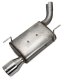 2005-2010 Mustang V6 Axle Back Exhaust Kit 4 Inch 304SS Tip 409 Stainless Violator Muffler Pypes ...