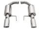 Axle Back Exhaust 15-23 Mustang V6 and Ecoboost Split Rear Dual Exit 3 in Polished Tips Hardware ...