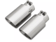 Axle Back Exhaust 15-23 Mustang V6 and Ecoboost Split Rear Dual Exit 3 in Polished Tips Hardware ...