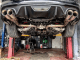 Cat Back Exhaust System 18-Pres Mustang GT Split Rear Quad Exit 3 in Quad 304 Stainless Steel Pol...