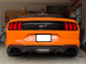 Cat Back Exhaust System 18-Pres Mustang GT Split Rear Quad Exit 3 in Quad 304 Stainless Steel Bla...