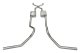 Ford Crossmember Back Exhaust For 65-76 F-100/F-150 No Muffler Pypes Exhaust