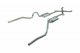 Crossmember Back w/Xchange Exhaust System 70-71 GTO/68-72 442 Split Rear Dual Exit 2.5 in Interme...