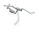 Cat Back w/Xchange Exhaust System Split Side Dual Exit 2.5 in Intermediate And Tail Pipe Violator...