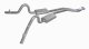 Cat Back Exhaust System 78-88 GM G-Body Split Rear Dual Exit 2.5 in Intermediate Pipe And Tailpip...