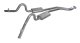Cat Back Exhaust System 78-88 GM G-Body Split Rear Dual Exit 2.5 in Intermediate Pipe And Tailpip...