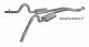 Cat Back Exhaust System 78-88 GM G-Body Split Rear Dual Exit 3 in Intermediate Pipe And Tailpipe ...