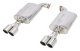 2008-2009 G8 Axle Back Violator Exhaust System w/ Quad Tips 304 Stainless SGG61VS