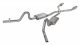 Crossmember Back w/X-Pipe Exhaust System 78-88 GM G-Body Split Rear Dual Exit 2.5 in Intermediate...
