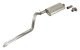 Cat Back Exhaust System 91-01 Cherokee XJ Single Rear Exit 2.5 in Intermediate And Tail Pipe Stre...
