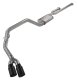 Cat-Back Exhaust System 14-21 Split Side Dual Exit 2.5 in Intermediate And 3 in Tail Pipe Race Pr...