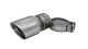 Single 3.0 Inch Polished Pro-Series Tip (Clamp Included) 2.5 Inch Inlet Universal Stainless Steel...