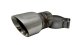 Single 3.5 Inch Polished Pro-Series Tip (Clamp Included) 2.5 Inch Inlet Universal Stainless Steel...