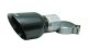 Single 4.5 Inch Black Pro-Series Tip (Clamp Included) 3.0 Inch Inlet Fits 09-17 Dodge Ram (2 Requ...