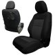 Toyota Tacoma Seat Covers 16-19 Tacoma and TRD Front Black/Graphite Tactical Series Pair Bartact