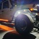 NEW - 8pc Ultra Bright White 10000 Lumen LED Rock Light Crawler Kit with Seven Fade and Strobe Pa...